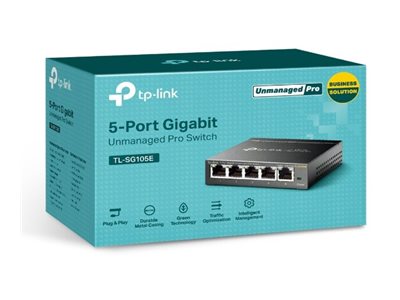 TP-LINK TL-SG105E 5-Port Gigabit Switch Verpackung