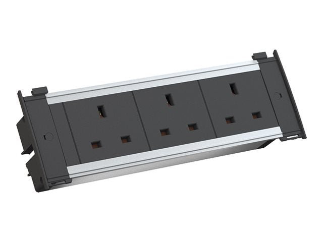 BACHMANN KAPSA S 3xUK 13A Strom 2m - Vorderansicht