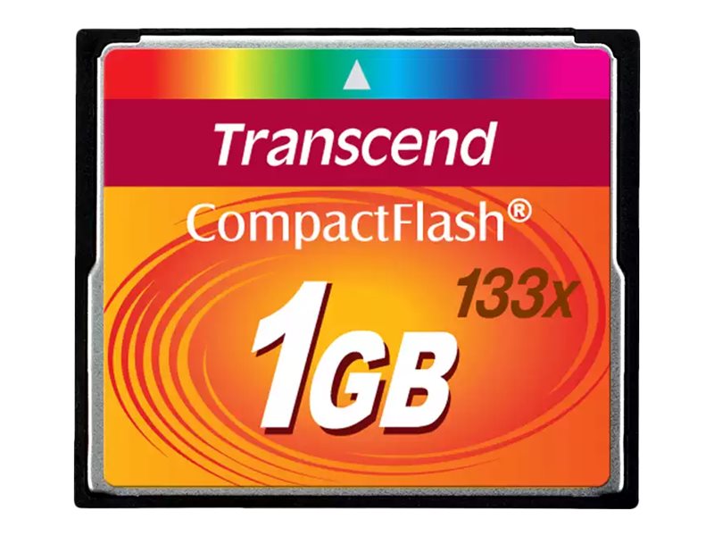 TRANSCEND CompactFlash 1GB Card MLC Verpackung