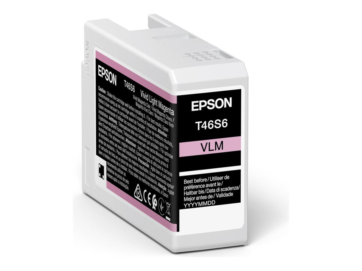 EPSON 1LB Singlepack Vivid Light Magenta T46S6 Vorderansicht