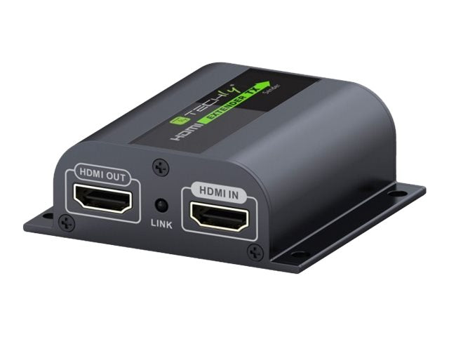 TECHLY HDMI Extender/Splitter mit IR 60m - Vorderansicht