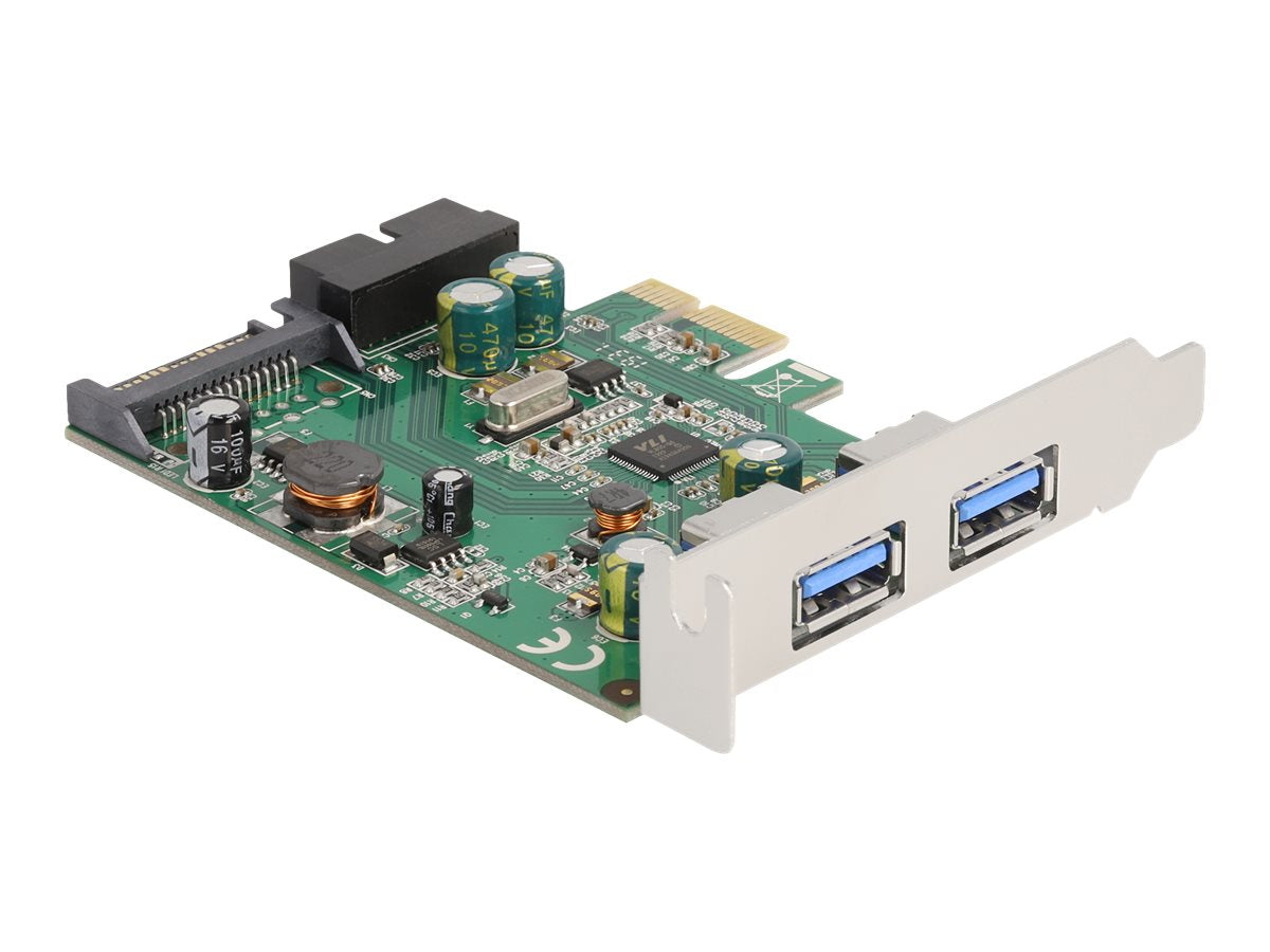 DELOCK PCI Express x1 Karte Vorderansicht