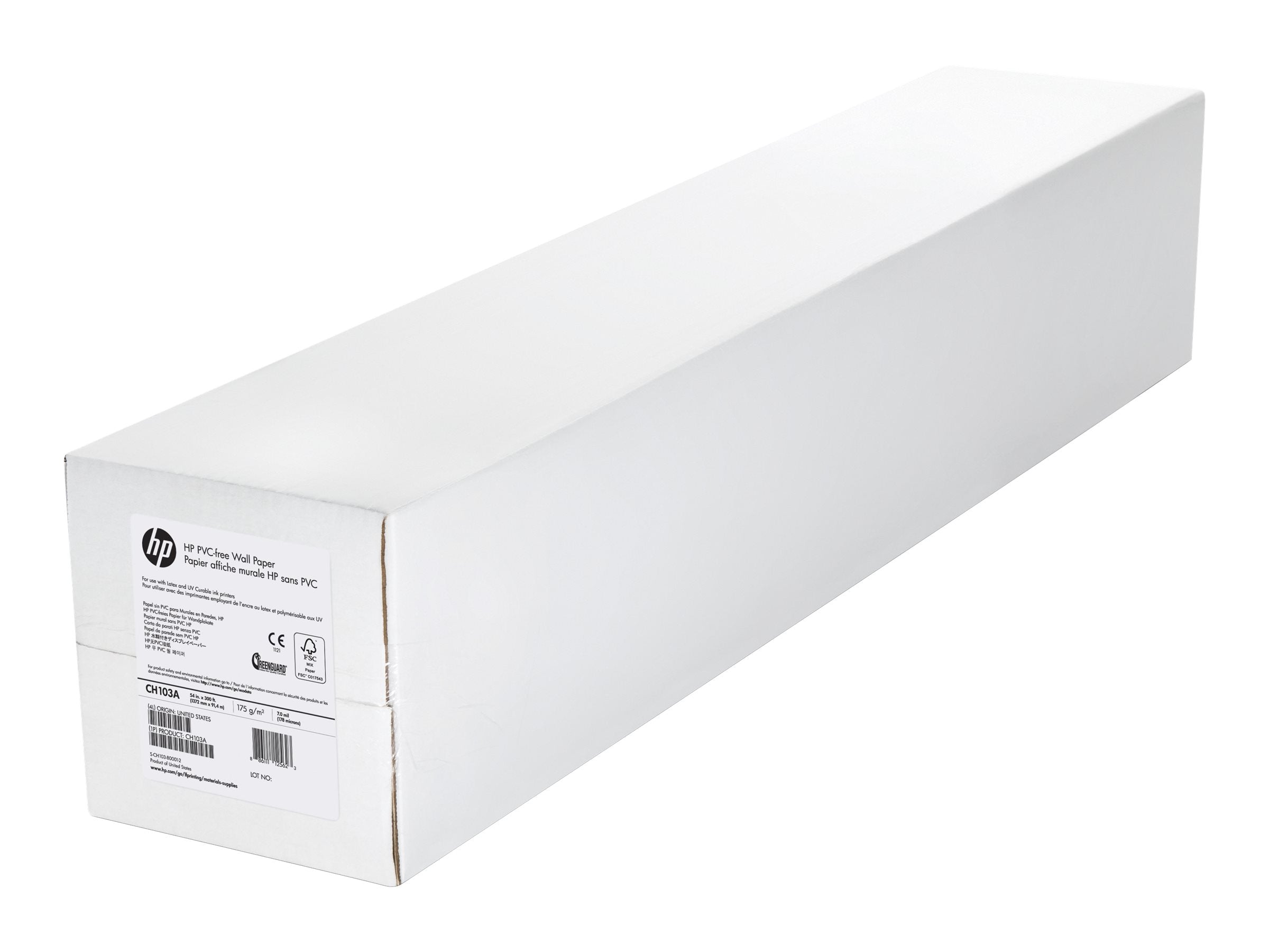 HP PVC-free Wall Paper Verpackung