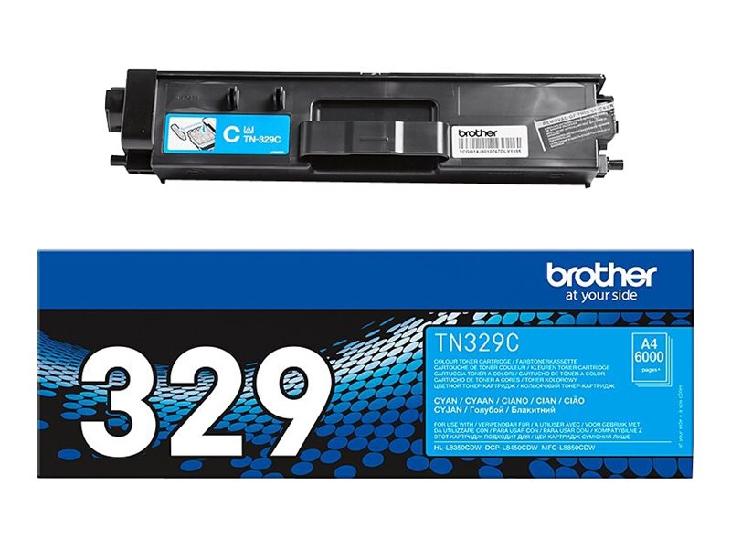 BROTHER TN-329C Toner cyan Detailansicht