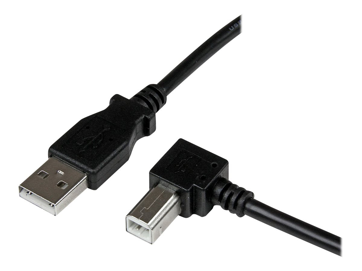 STARTECH.COM 3m USB 2.0 A to Right Angle B Cable - Detailansicht