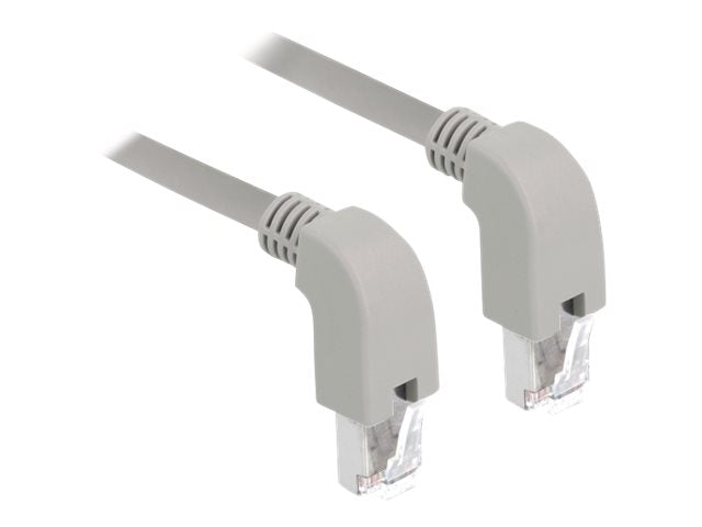 DELOCK Netzwerkkabel RJ45 Cat.6A S/FTP gewinkelt Verpackung