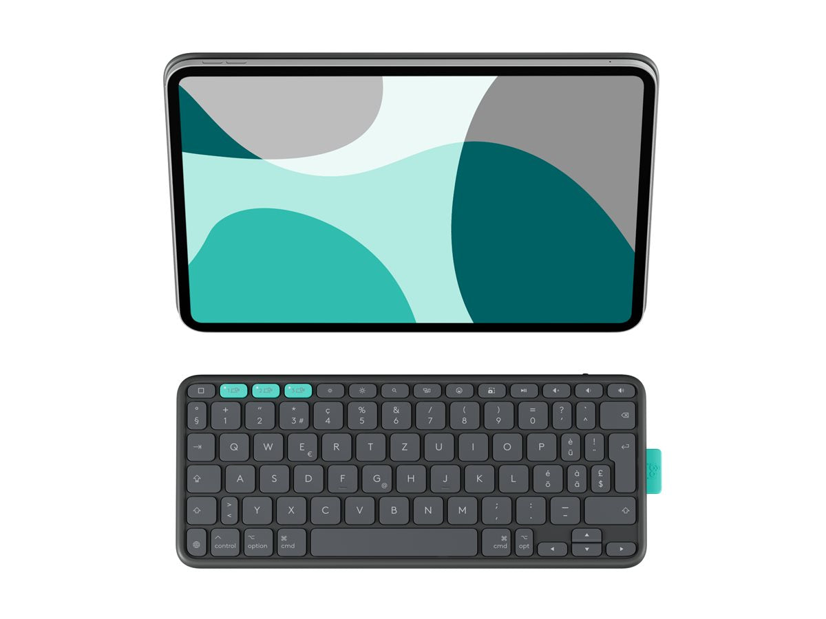 LOGITECH FLIP Folio Graphite (CH) Seitenansicht