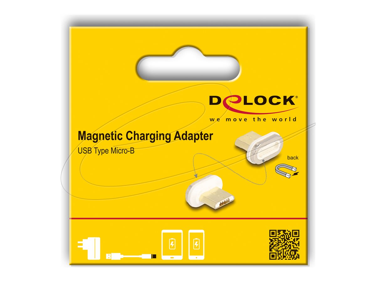 DELOCK Magnetischer Adapter USB Typ Micro-B Stecker
