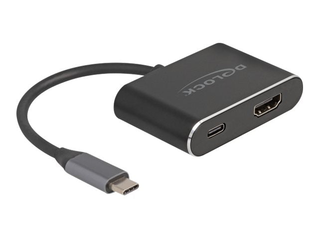 DELOCK USB Type-C Adapter zu HDMI DP Alt Mode 8K Vorderansicht