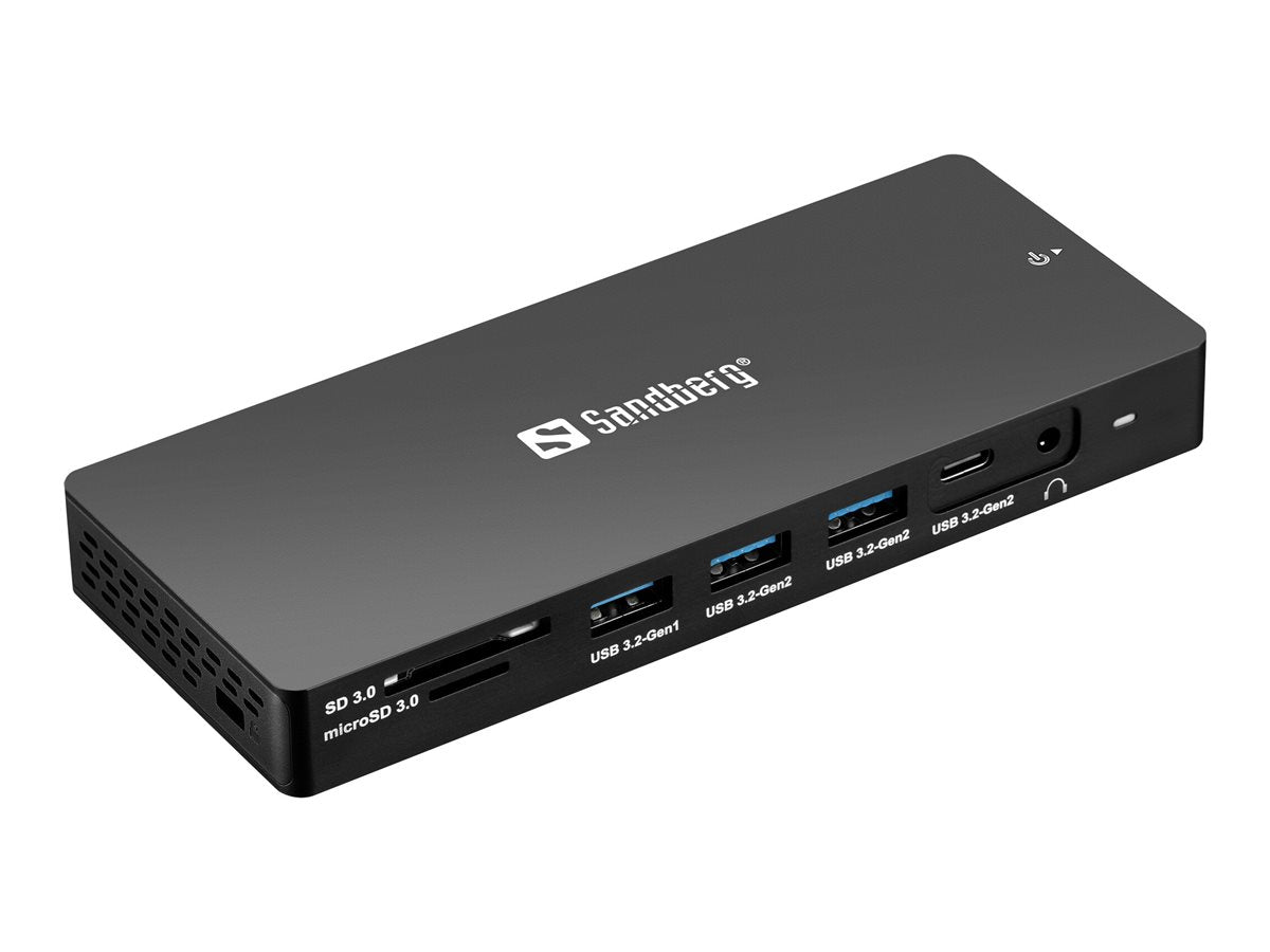SANDBERG USB-C 13in1 DockingStation Pro Vorderansicht