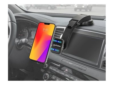 MANHATTAN Magnetische Armaturenbrett-Handyhalterung - Installation im Auto