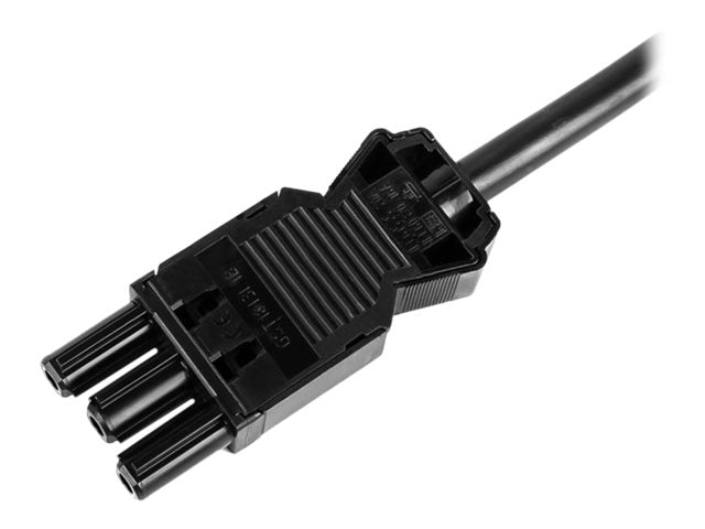BACHMANN Gerätezuleitung Schutzkontakt/Gerätekupplung GST18-3 schwarz 7m - Verpackung