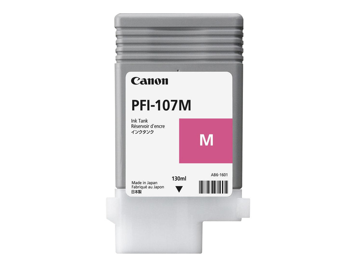 CANON PFI-107M Tinte magenta Vorderansicht