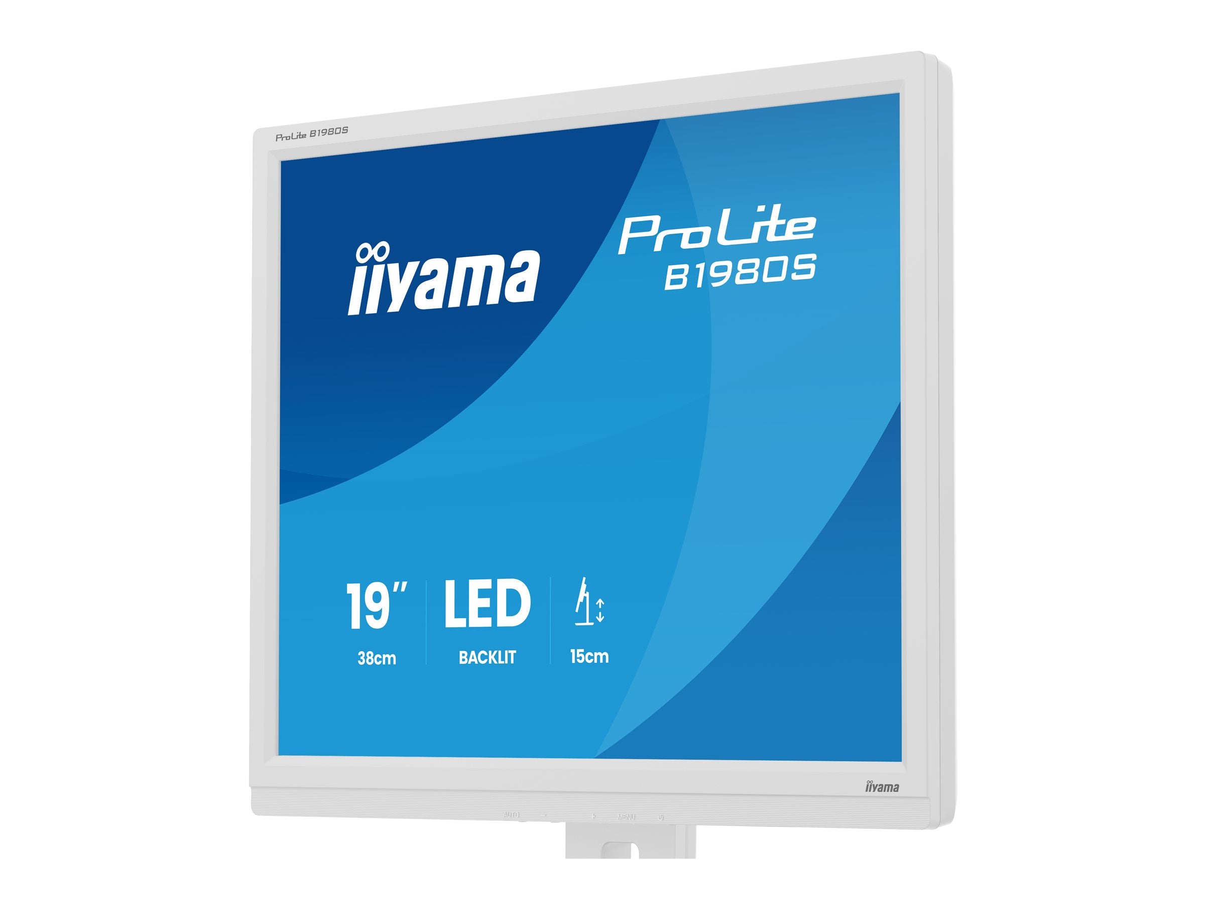 IIYAMA ProLite B1980S-W1 Monitor Anschlussmöglichkeiten