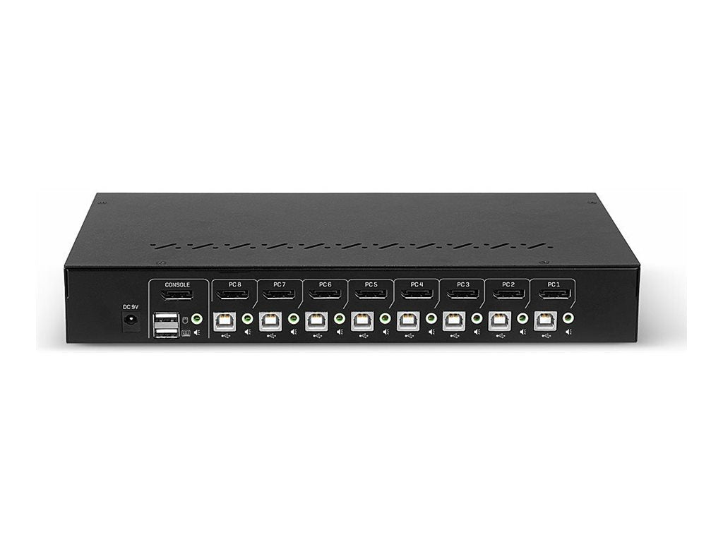 LINDY 8 Port DisplayPort 1.2 KVM Switch Verpackung