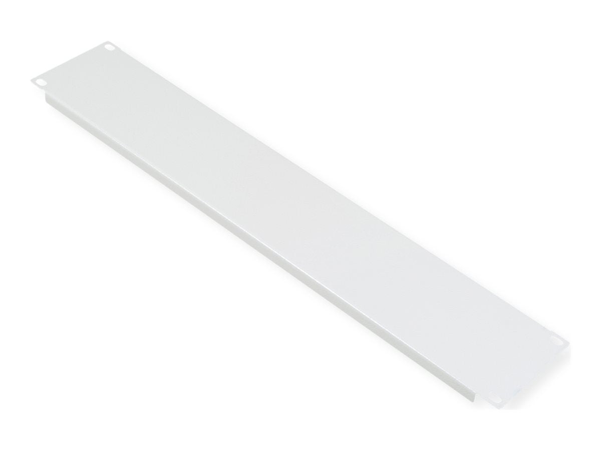 ROLINE Blindblende 48,26cm 19Zoll 2 HE grau - Vorderansicht