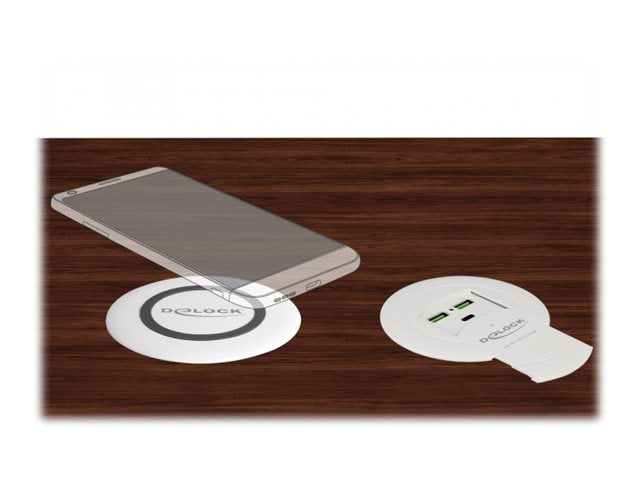 DELOCK USB Type-C Ladegerät PD 85 W Anschlussmöglichkeiten