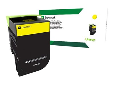 LEXMARK 802XY Toner gelb Verpackung