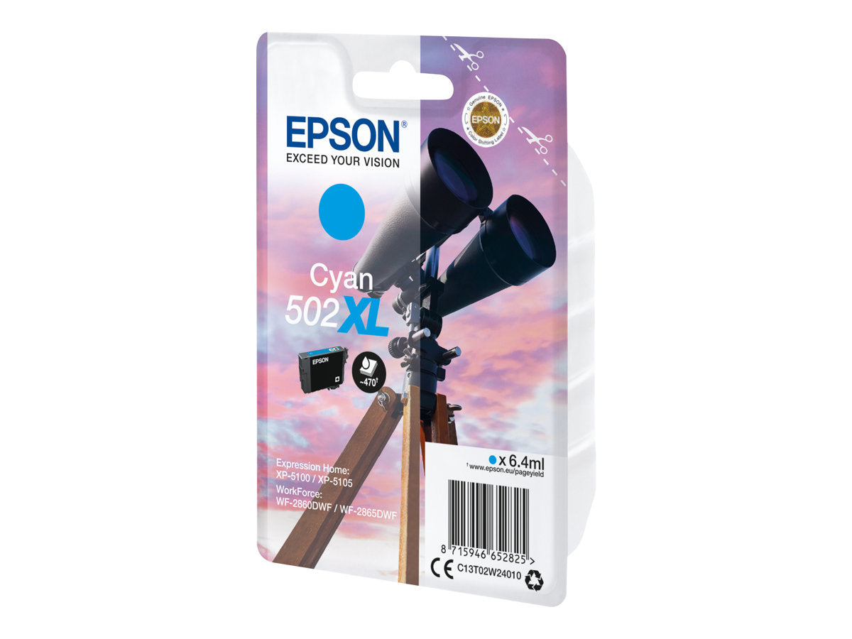 EPSON 1LB Singlepack Cyan 502XL Ink Verpackung