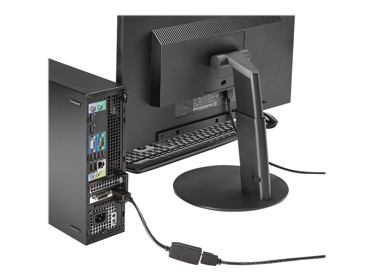 STARTECH.COM DisplayPort auf HDMI Video Adapter / Konverter - DP zu HDMI mit bis zu 1920x1200 - DP / HDMI Länge 24cm St/Bu