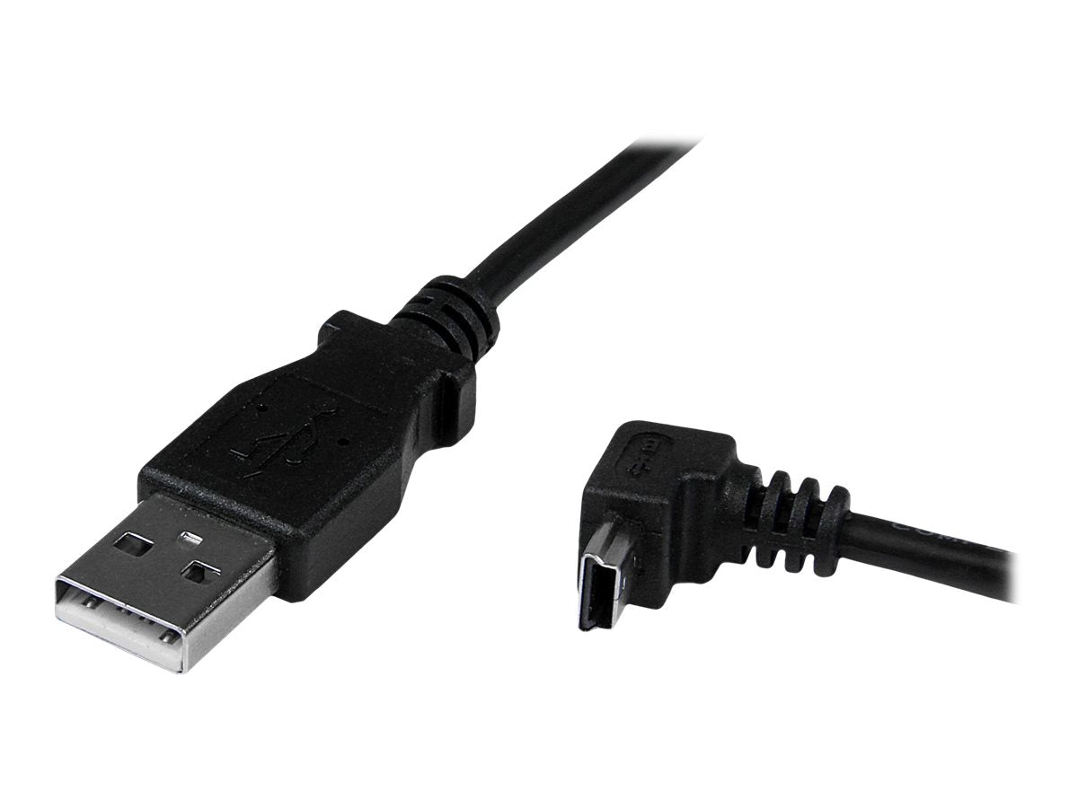 STARTECH.COM 2m Mini USB Cable A to Down Angle Mini B - Anschlussansicht