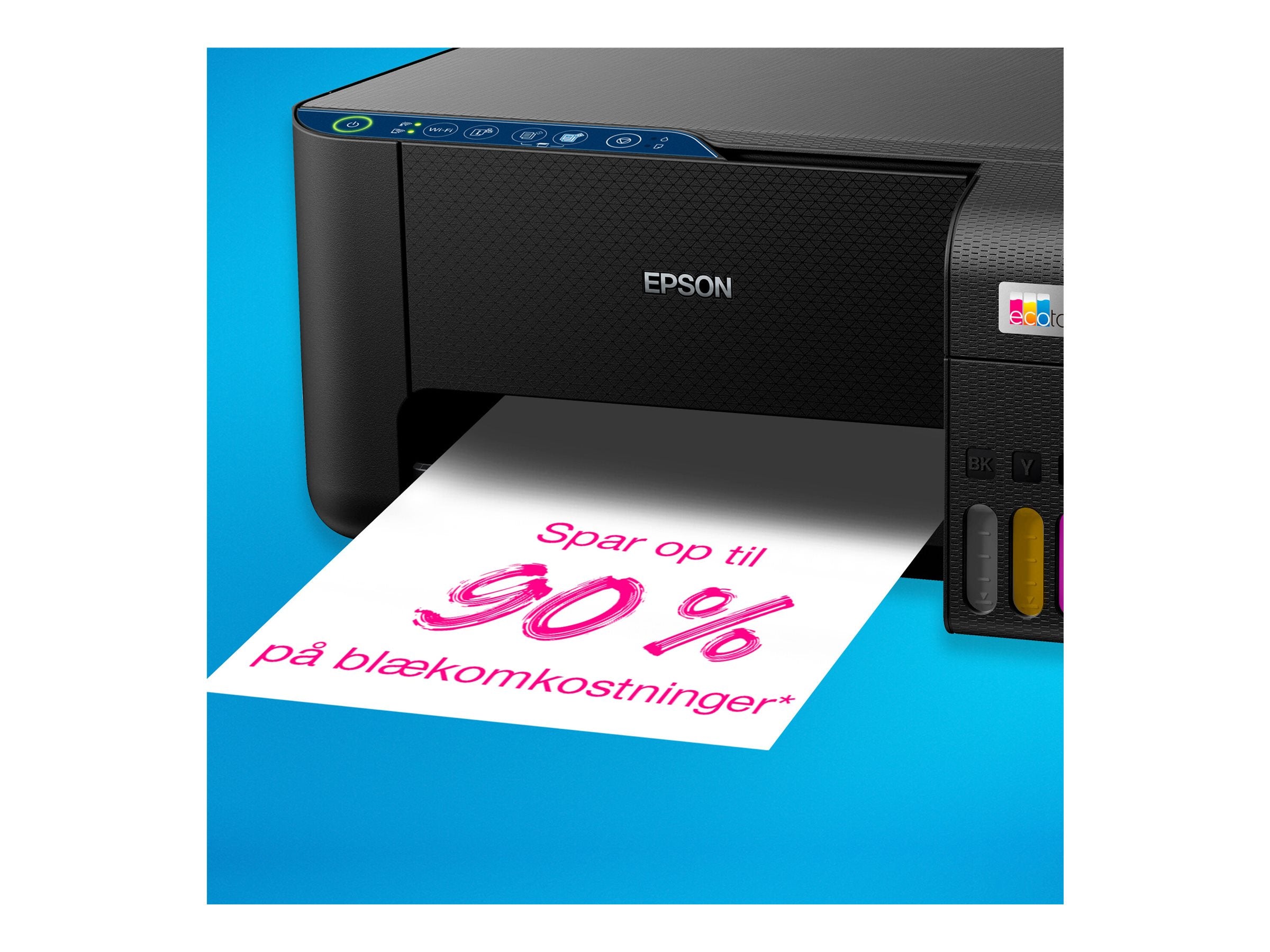 EPSON EcoTank ET-2861 Detailansicht der Tintentanks