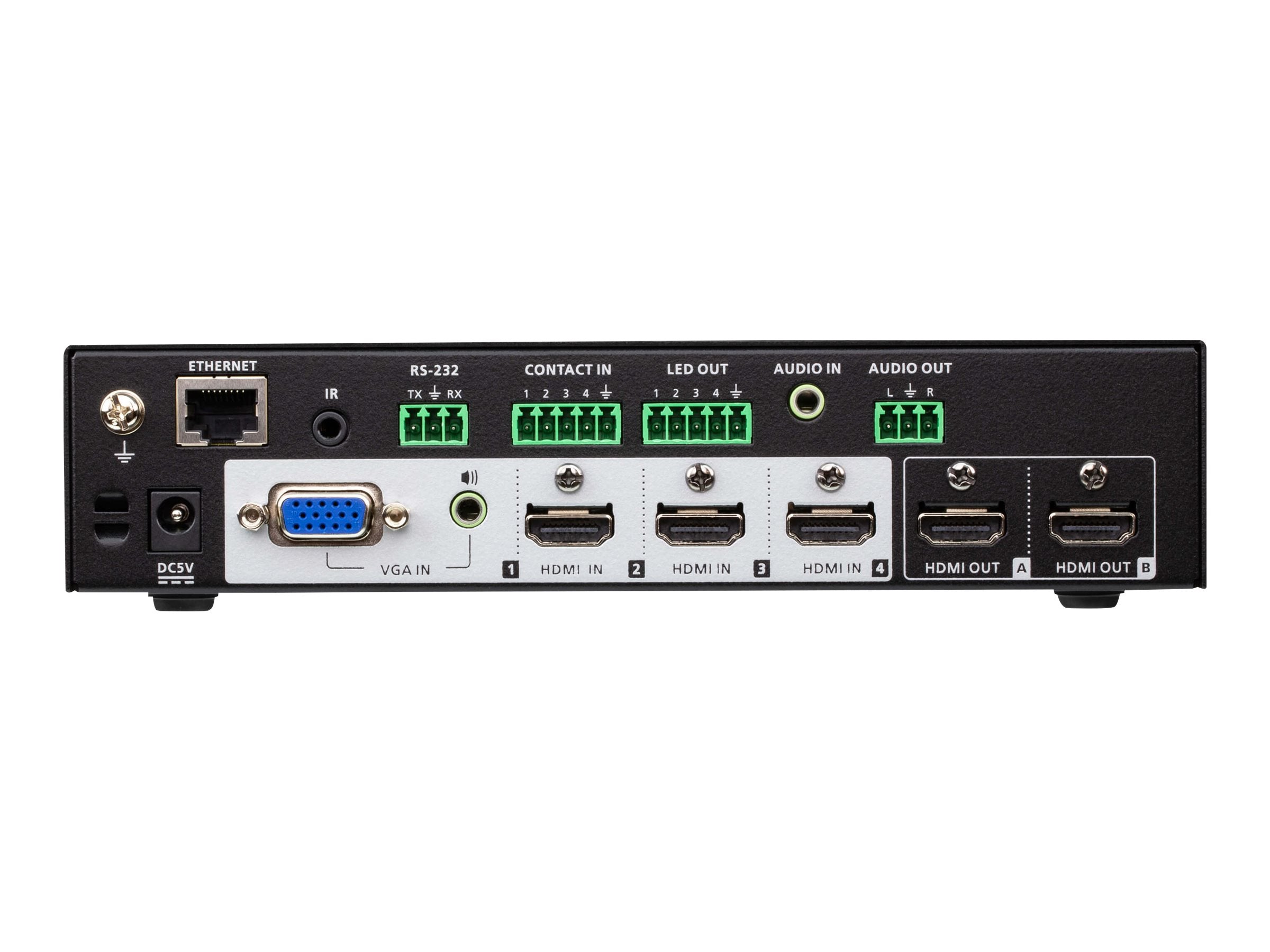 ATEN VP1420 4x2 True 4K Präsentation Matrix Switch Detailansicht