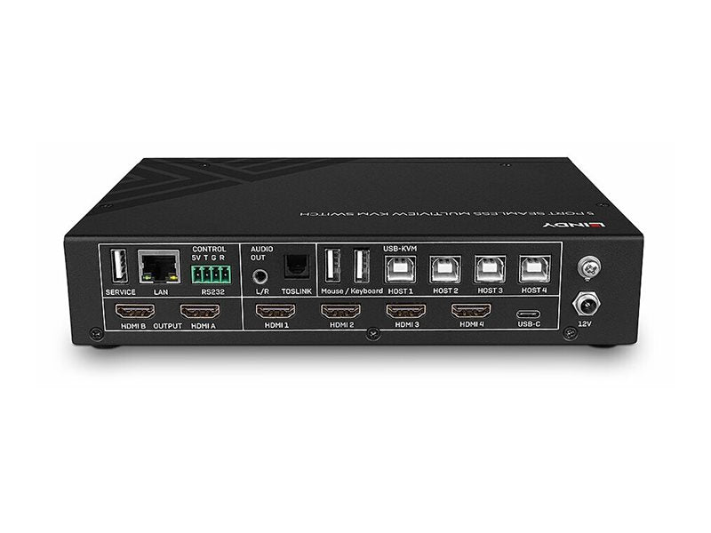 LINDY 5 Port Seamless Multiview KVM Switch Verpackung