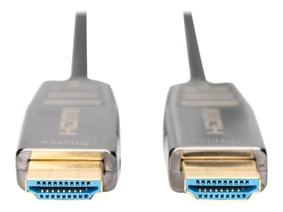 DIGITUS HDMI AOC Hybrid-Glasfaser Anschlusskabel Typ A M/M 20m - Verpackung