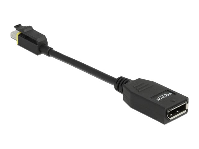 DELOCK Mini DisplayPort 1.4 zu DisplayPort Adapter Vorderansicht