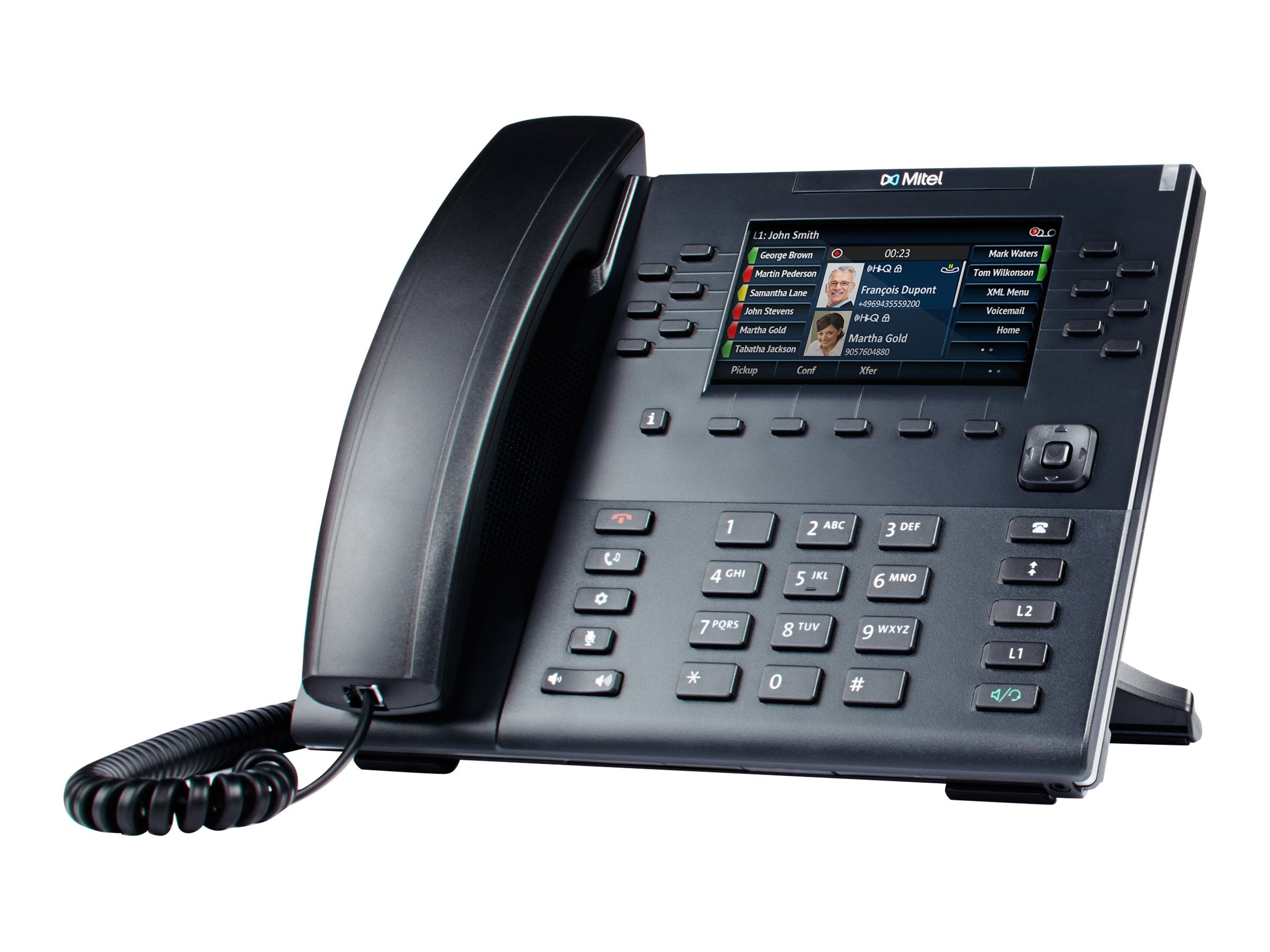 MITEL 6869 VoIP SIP Telefon Vorderansicht