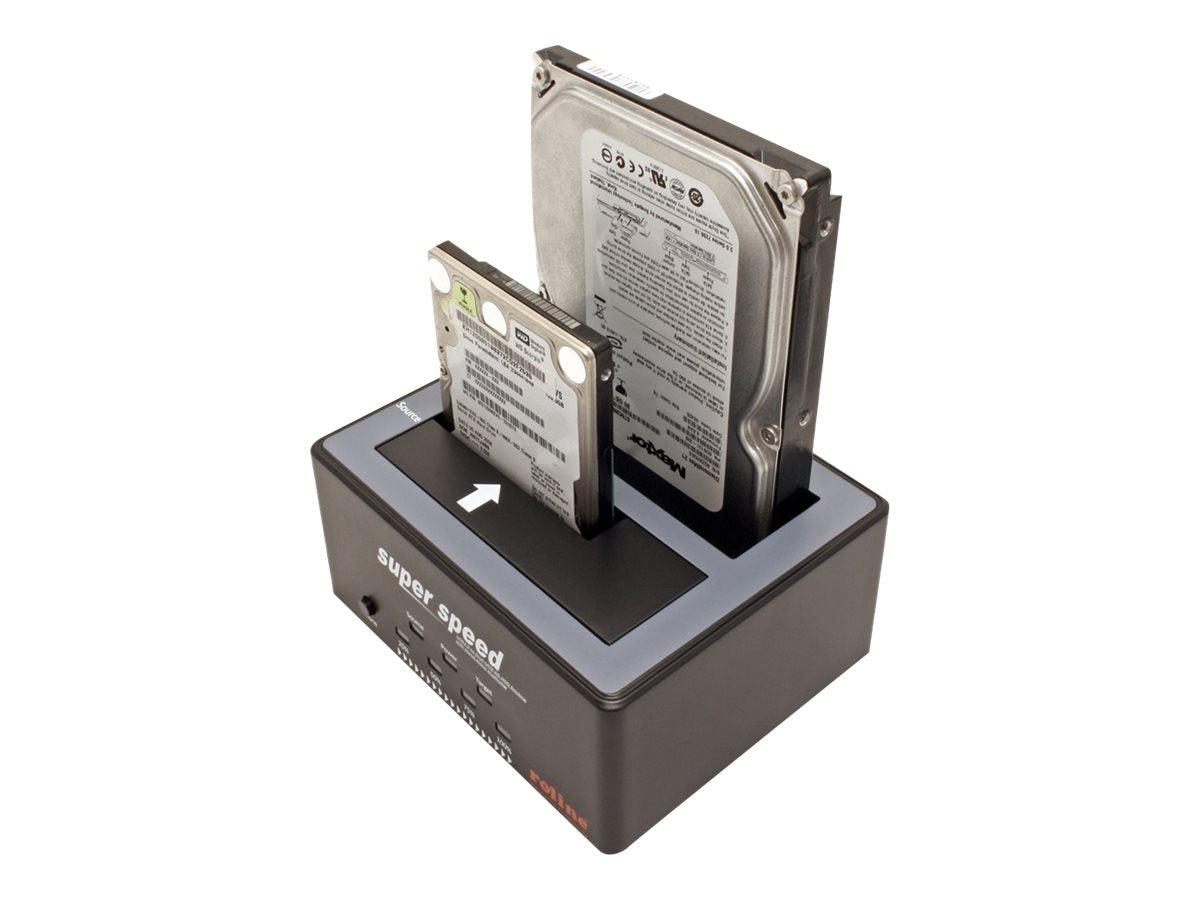 ROLINE 6,35/8,89cm HDD/SSD Docking Station Vorderansicht