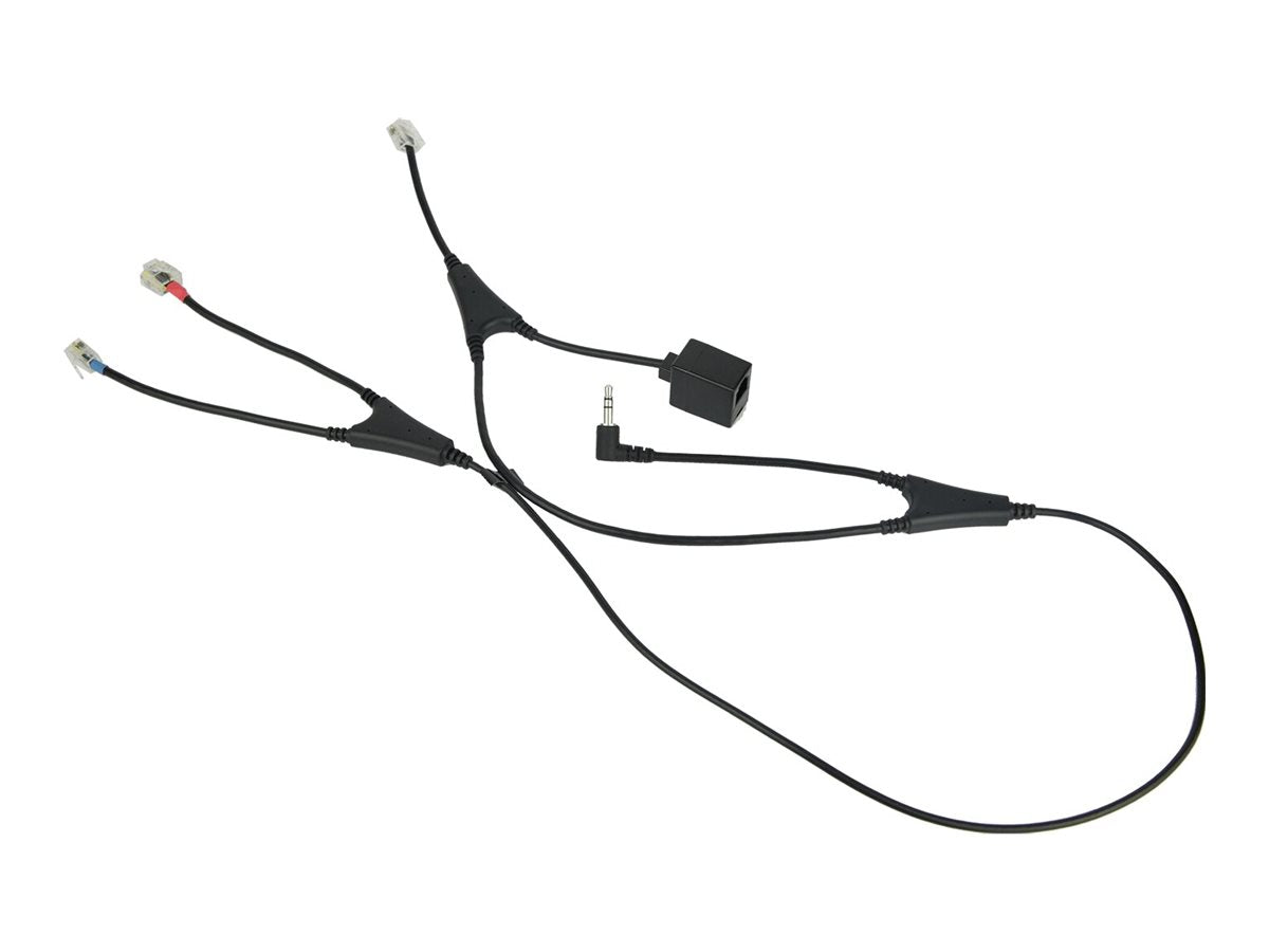 JABRA Link MSH-Adapter for PRO 9400 and GO 6470 for electronically accepting calls for Alcatel IP Touch 4028/4038/4068/4029/4039