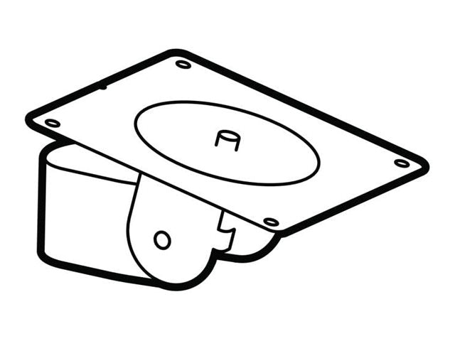 Verpackung des ERGOTRON ACCESSORY LX PRO DISPLAY END dunkelgrau