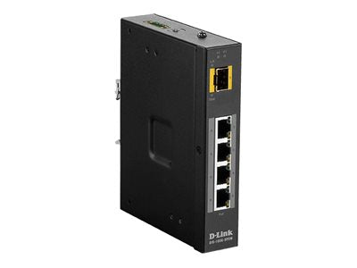 D-LINK DIS-100G-5PSW Industrie Gigabit unmanaged PoE Switch Detailansicht