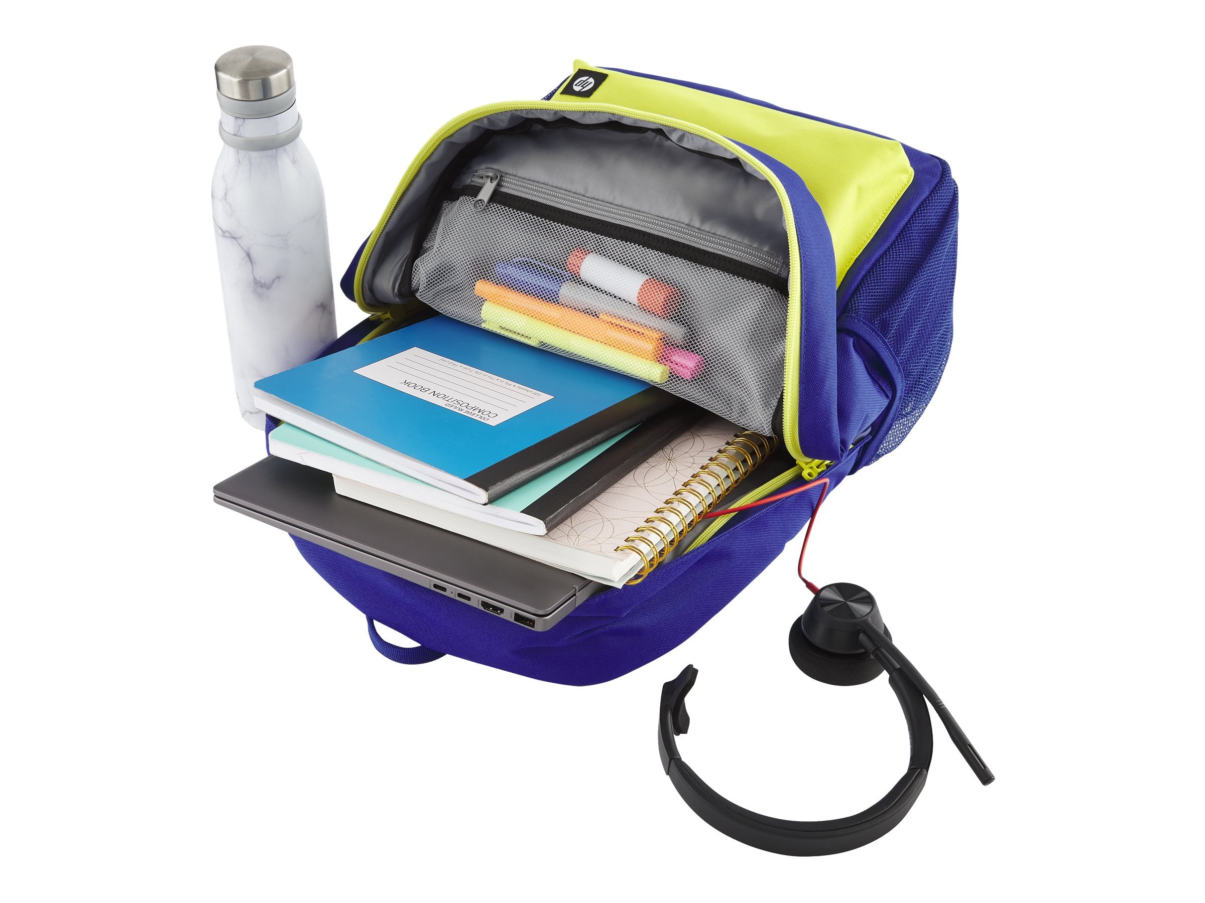HP Campus Blue Backpack Detailansicht