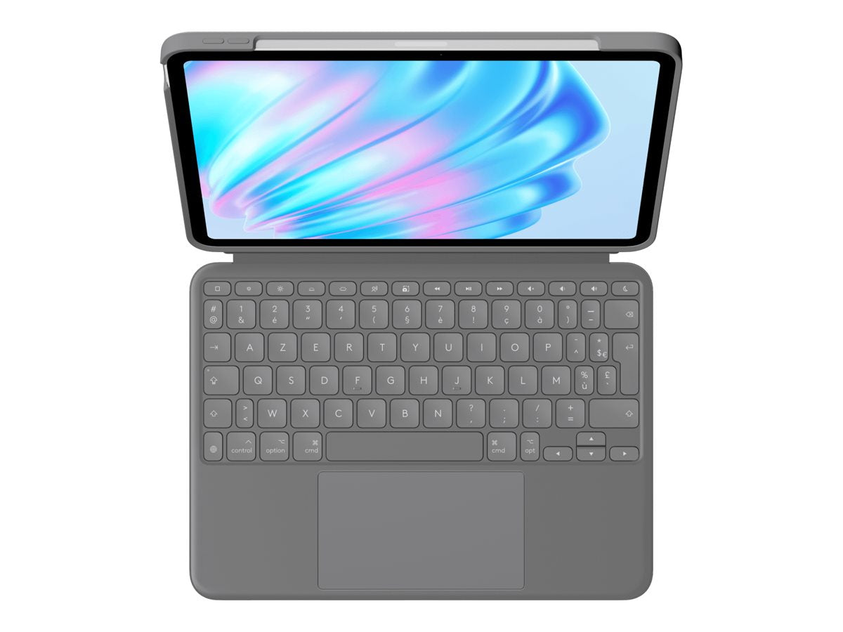 LOGITECH Combo Touch iPad Air 11inch M2 OXFORD GREY (FRA)
