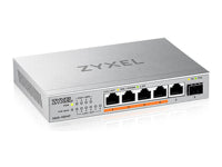 ZYXEL XMG-105 5 Ports 2 5G + 1 SFP+ 4 ports 70W total PoE++ Desktop MultiGig unmanaged Switch
