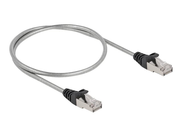 DELOCK RJ45 Kabel Cat.6A U/FTP 0,5m Vorderansicht