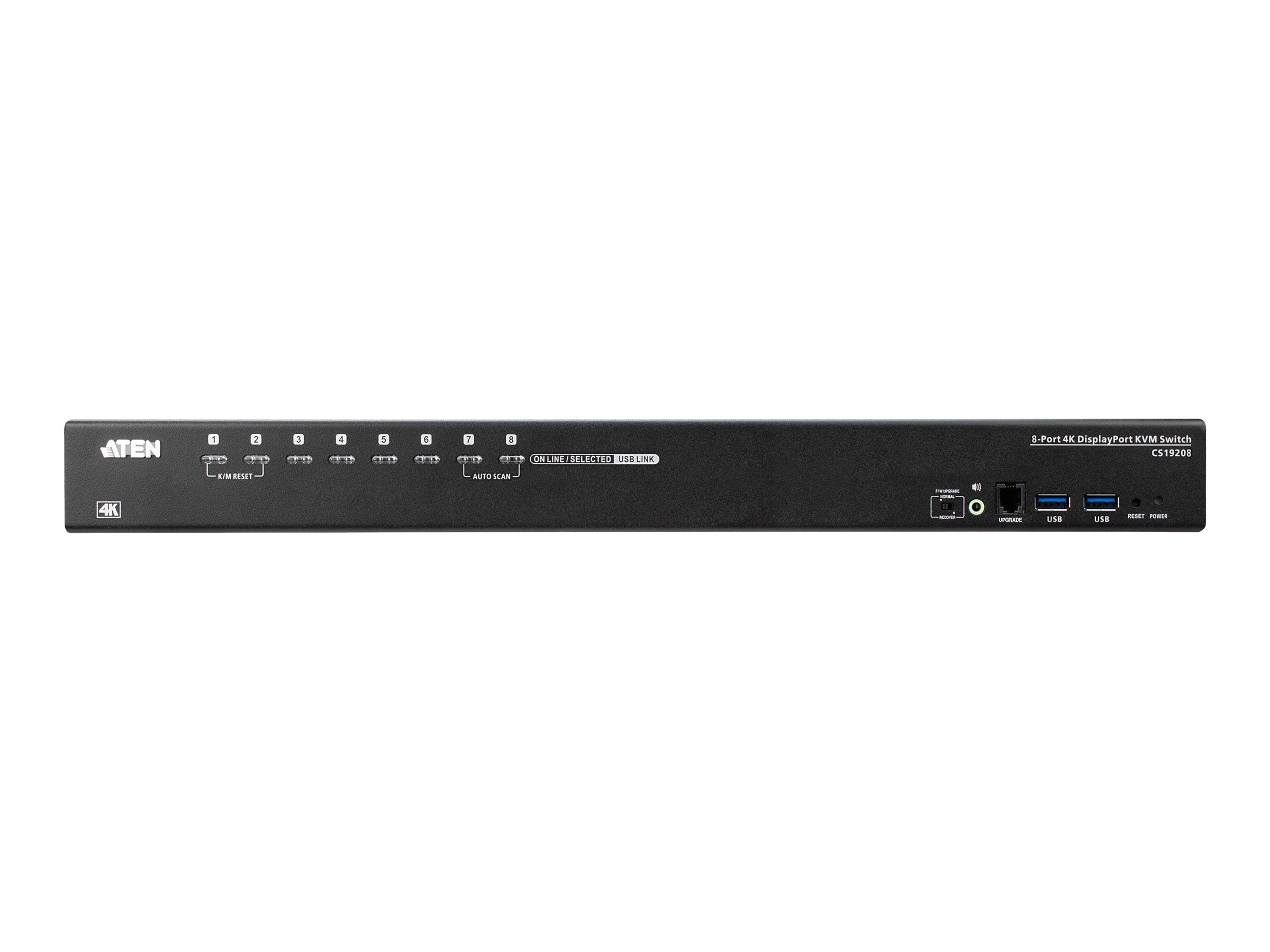 ATEN CS19208 8-Port USB 3.0 4K DisplayPort KVM Detailansicht