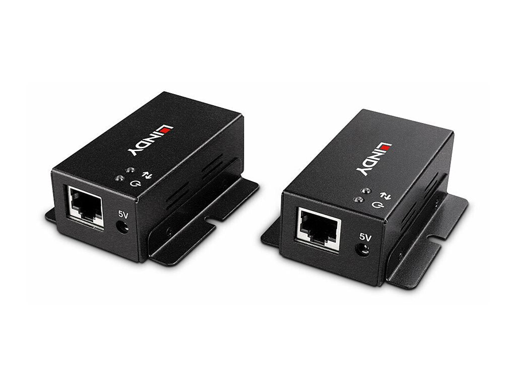 LINDY 50m 2 Port USB 2.0 Cat. 6 Extender Anschlussansicht