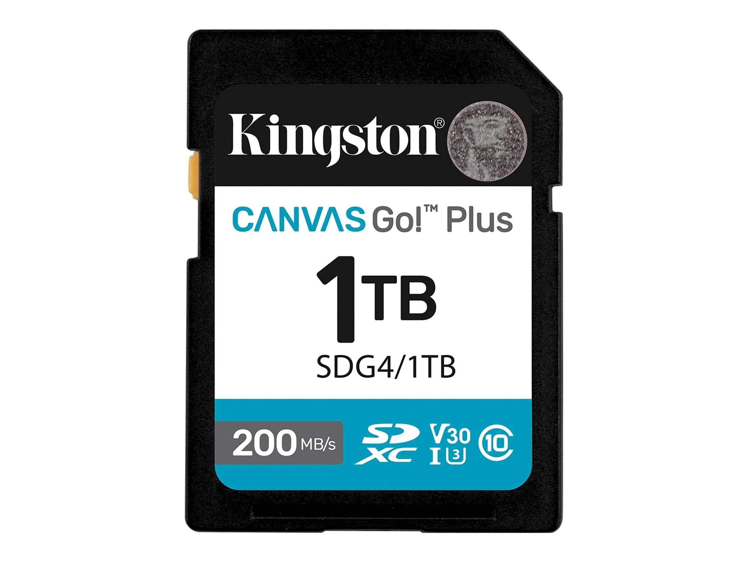 KINGSTON 1TB SDXC Canvas Go Plus Vorderansicht