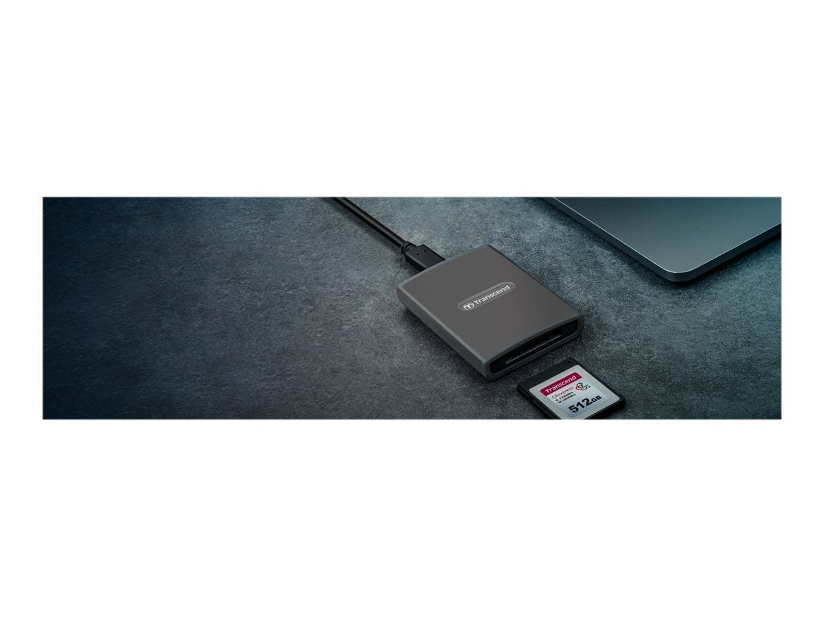 TRANSCEND CFexpress Type-B-Card Reader Vorderansicht