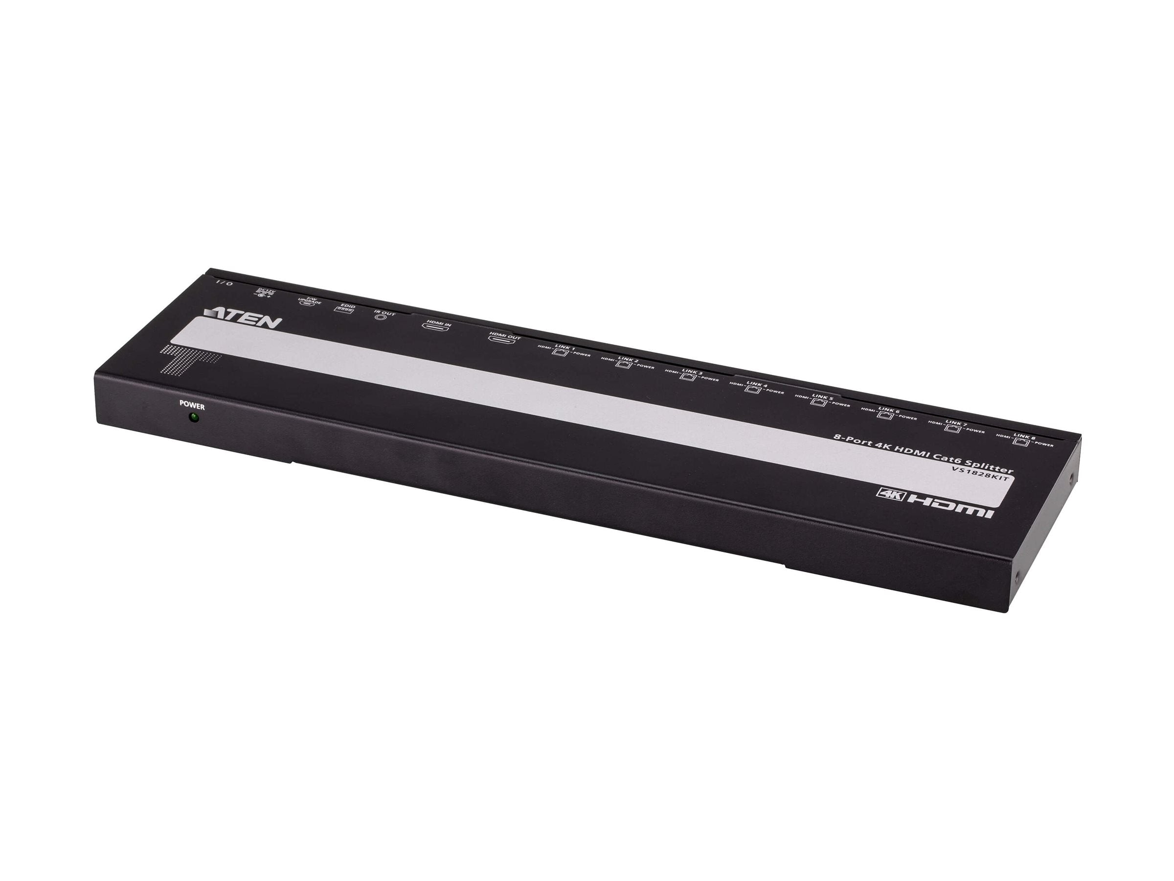ATEN VS1828KIT 8-Port 4K HDMI Cat6 Splitter Rückansicht