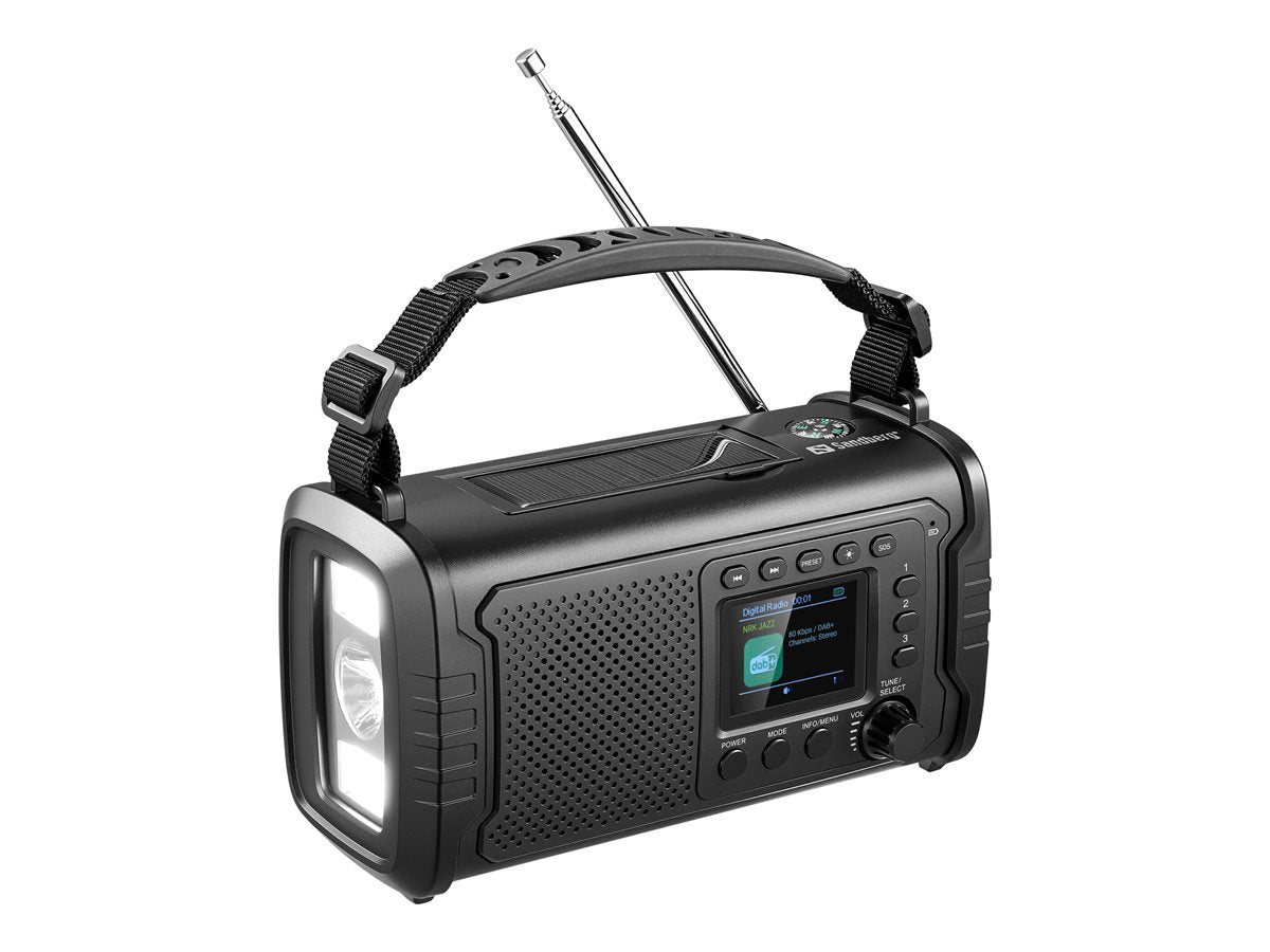 SANDBERG Survivor DAB Radio All-in-1 20000 Vorderansicht