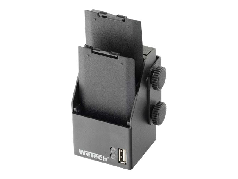 WEMPE Passive KFZ 2-Fach Akku Ladehalterung für AIRBUS / CASSIDIAN Akkus BL-10 und BL-11