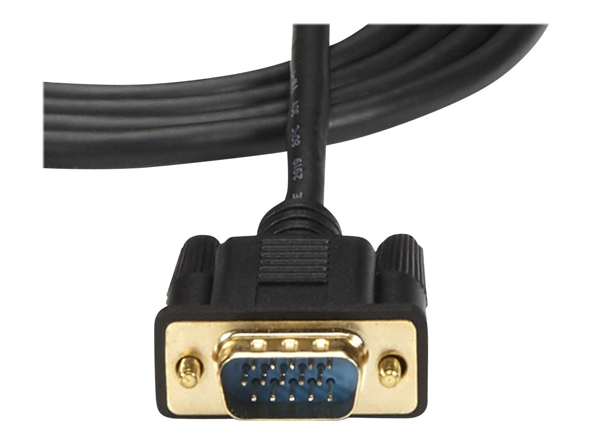STARTECH.COM 1,8m aktives HDMI auf VGA Konverter Kabel Anschlussansicht
