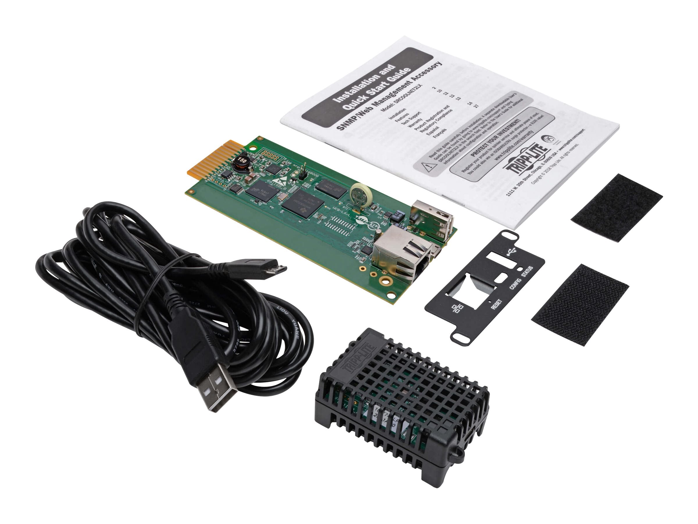 EATON TRIPPLITE LX Platform SNMP/Web Interface Module - Vorderansicht