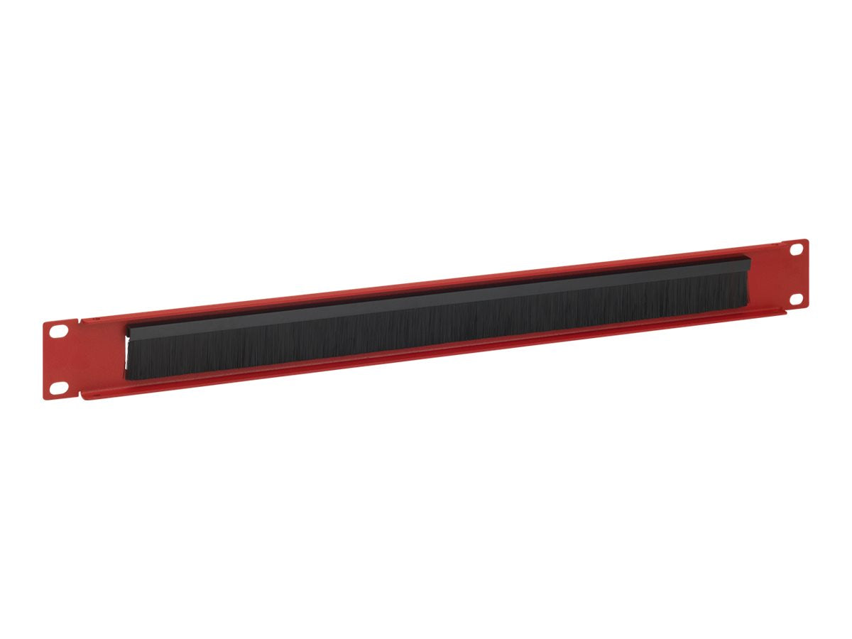 RACKMOUNT 1U Blind Plate with Brush - WATCHGUARD RED Vorderansicht