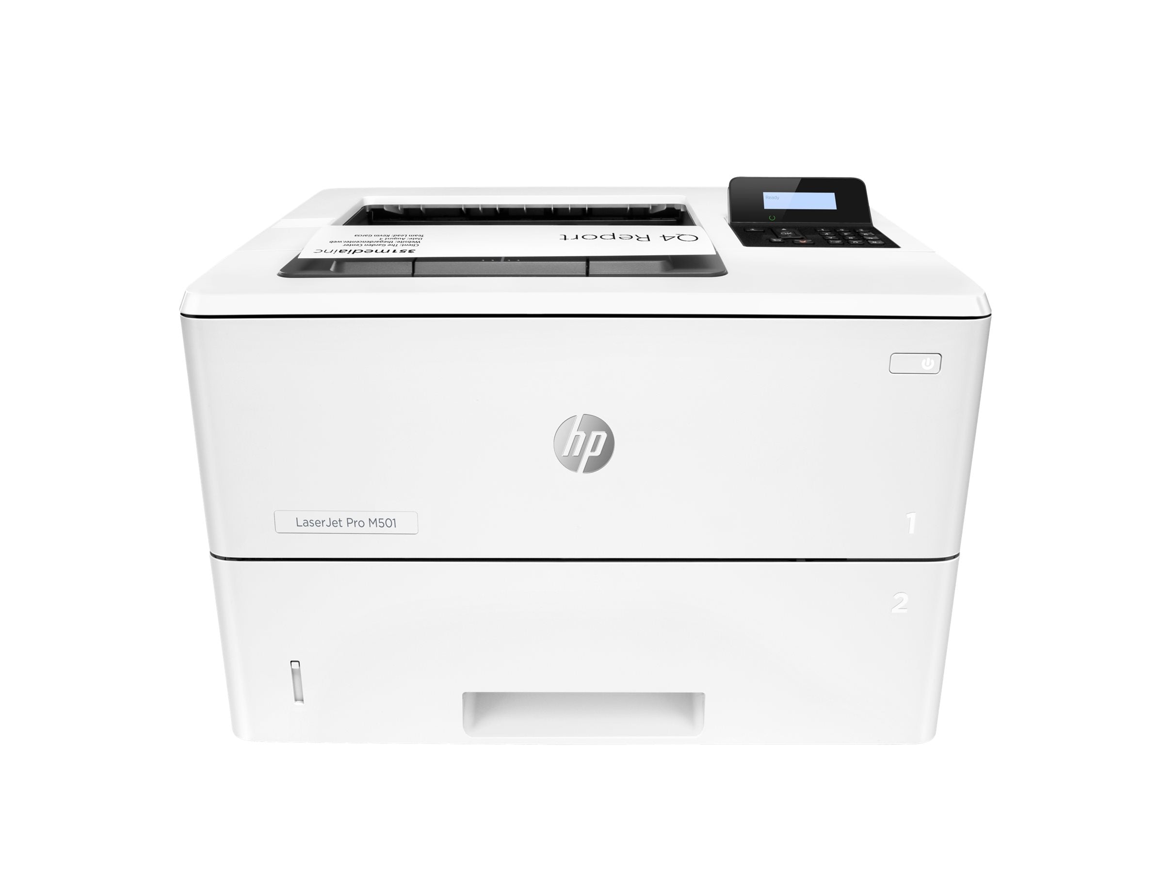 HP LaserJet Pro M501dn Seitenansicht